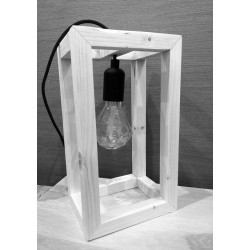 Lampe edison cage